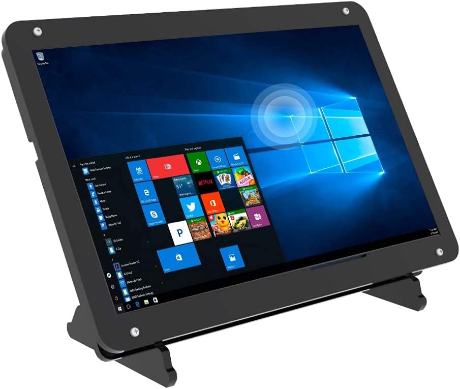 CUQI 7 Inch Touch Screen Monitor for Raspberry Pi IPS 1024x600 HDMI Portable