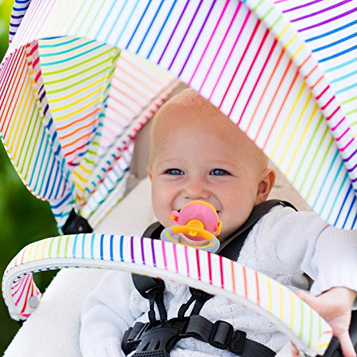 image for Sealive 2 Pack Baby Fruit Food Feeders, Soft Silicone Infant Teething 