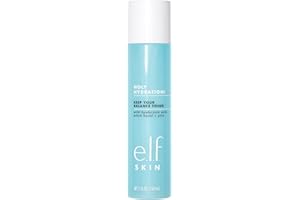 e.l.f. SKIN Holy Hydration! Keep Your Balance Toner, Cleanses & Refreshes Skin, Infused with Hyaluronic Acid, Witch Hazel & A