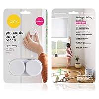 Up & Away | Magnetic Window Blind Cord Safety | x2 Pack