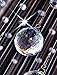 Saint Mossi 10-Lights Crystal Modern Chandelier Light Fixture,K9 Crystal Pendant Raindrop Globe Flush Mount Ceiling Light Fixture,Large Size,H83 x D26