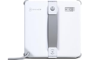 ECOVACS WINBOT MINI2 Window Cleaning Robot, Robot Window Cleaner with 6 Smart Cleaning Modes, Win-SLAM 4.0 Navigation, Automa