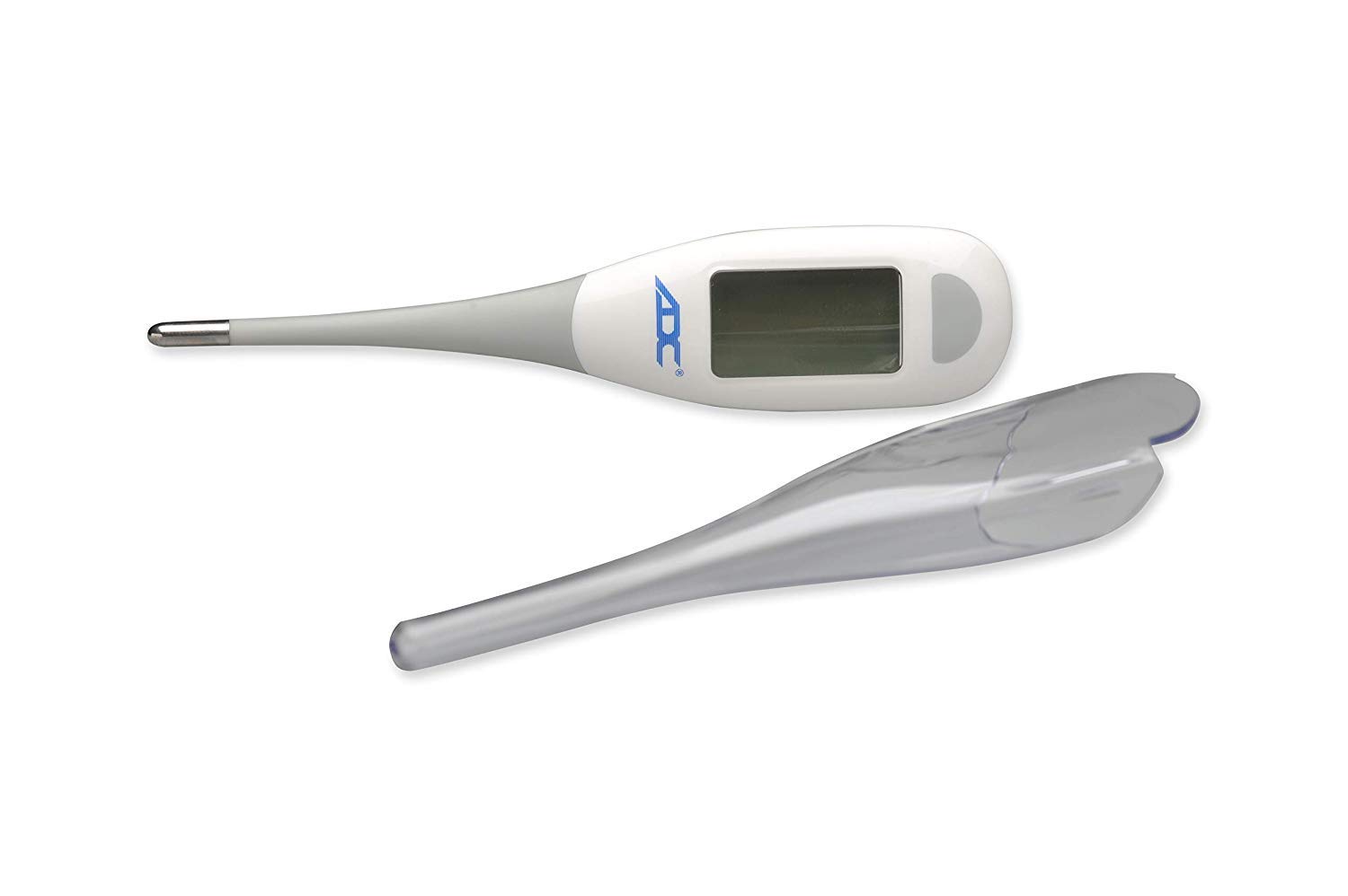 ADC Temple Touch Digital Fever Thermometer, Non Invasive and Quick Read, Suitable for Babies, Newborns, Kids, and Adults, Adtemp 427, White: Industrial & Scientific