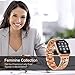 Compatible with Apple Watch Band 40mm 38mm Series 4 3 2 1 iWatch Bands Women, Fresheracc Bling Metal Floral Jewelry Wristband Replacement Straps