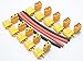 10 Pair XT60 XT-60 Male Female Bullet Connectors Power Plugs with Heat Shrink for RC Lipo Battery 10 Male + 10 Female