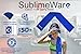 SublimeWare® Cool Towels - (2 Pack) Blue - Athletic Cool Cold Chill Wet Ice Microfiber Towel for Baseball Workout Sports Runner Yoga Gym Exercise Hot Flash Neck Baby Headband Sweatband (30x100cm)