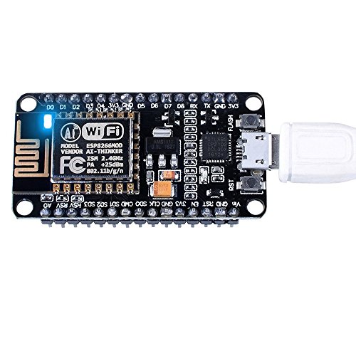 REES52 for arduino 2pcs WiFi Internet ESP8266 Module CP2102 ESP12E NodeMCU LUA Development BoardWi-Fi Wireless Micro Controller with GPIO pins - Thumbnail 3