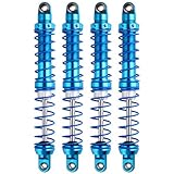 INJORA Oil Adjustable Metal Shock Absorber Damper for 1/10 RC Car Parts Truck Crawler Axial SCX10 TRX4 D90 (90mm)