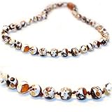 The Art of Cure Baltic Amber Teething Necklace (Unisex) (Mosaic) - 12.5 inches