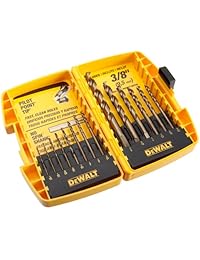 DeWalt dw1169 14-piece pilot-point Broca en espiral Surtido