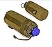 X-Freedom Military Water Bottle Pouch Outdoors Nylon Molle Kettle Bag Holder Hydration Carrier, Dark Brown