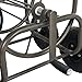 Palm Springs 4 Wheel Portable Garden Hose Reel Cart on Wheels - Holds 250ft Garden Hose