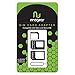 SIM Card Adapter [4 in 1] Nano Micro Standard Kit Converter RinoGear + Steel Tray Eject Pin