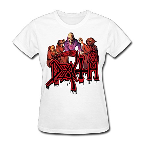 Guiwan Women's Scream Bloody Gore Death Art T-shirt