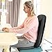 Naipo Back Massage Seat Cushion with Heat for Chair, Deep Kneading Rolling and Vibrating - Full Back Massager for Home Office Car Use