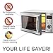 OUGAR8 Microwave Door Handle Covers Protective Electrical Kitchen Appliances Gloves Oven Dishwasher Door Cloth Protector-Catches Drips,Fingerprints Dust Covers (Gray Plush,6