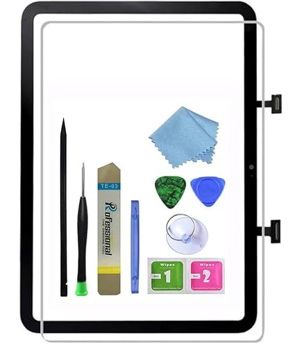 ARSSLY Écran Tactile Pour IPad 10th Gen 2022 10.9" A2757 A2777 A2696 - Kit Complet Remplacement