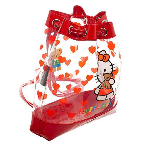 hello kitty clear backpack