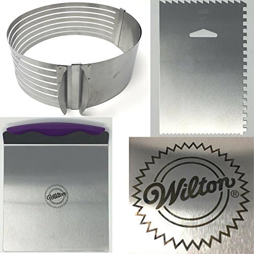 Wilton Cake Lifter, Layer Cake Slicer, &amp; Ateco Icing Smoother