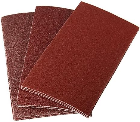 10Pcs 135 x 68mm Rectangular Mixed Grit Sander Sandpaper