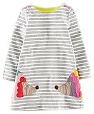 Fiream Girls Cotton Long Sleeve Dress