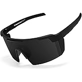 MAXJULI XL Z87 Sunglasses for Big Wide Heads Men TR90 Ultralight UV400 Protection Glasses Z8225