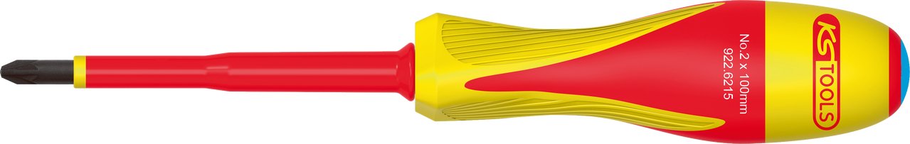 KS Tools Ultimate 922.6215 Insulated Screwdriver PZ2 x 100 1000 V