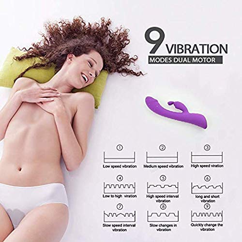 2 Stimulation+PALOQUETH+Waterproof+Stimulator+Rechargeable