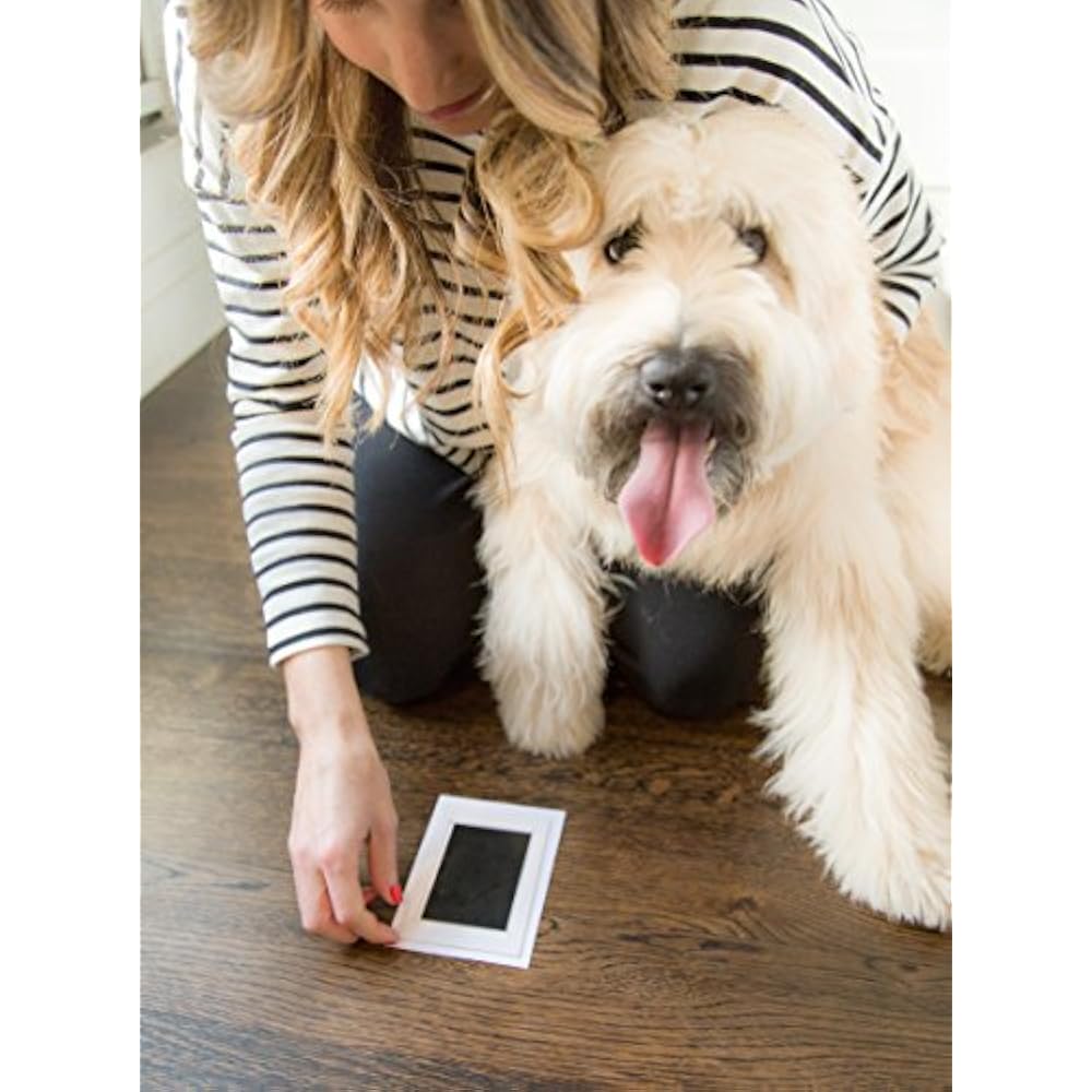 Pearhead Pet Paw Print Clean Touch Ink Pad And Imprint Cards, Perfect