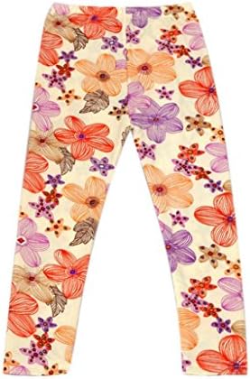 LLNONG Girl Trousers Slim pants Leggings (:2T, YELLOW)