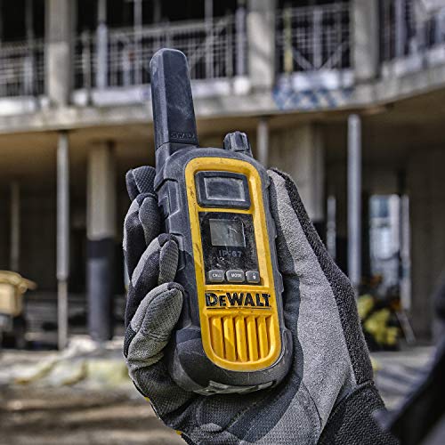 DEWALT DXFRS800 2 Watt Heavy Duty Walkie Talkies Waterproof, Shock