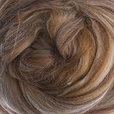 Extra Fine Merino Roving Sugar Candies 19 Micron Mayan Chocolate One Ounce