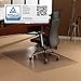 Floortex Cleartex Enhanced Polymer Rectangular Chair Mat for Carpets up to 3/8
