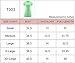 Women's Tunic Tops for Leggings Short Sleeve T-Shirt Dress Summer Loose Fit Casual Tops V-Neck Green XXL