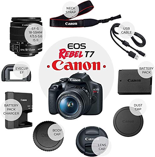 Canon EOS Rebel T7 Camera Bundle - Image 3