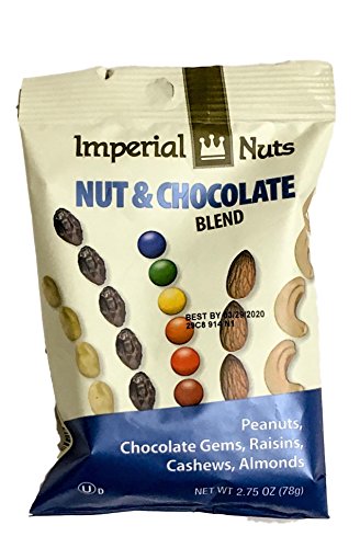 Imperial Nuts Grab & Go 8 PK Variety of Snack Blend Featuring a Large Assortment of Variety of Fresh Nuts, Dried Fruits, Seeds & Chocolate Blend. - Thumbnail 7