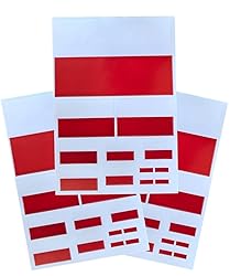 EUIOSFDC Decal in Multiple Sizes Monaco Flag
