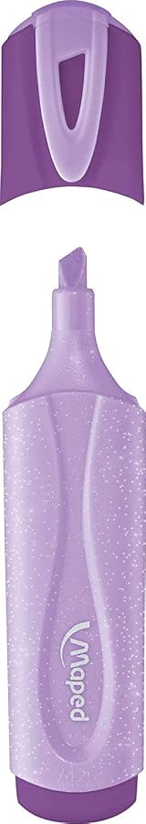 Maped Pastel Glitter Highlighter Pens Pack of 2 Assorted Colours view 9