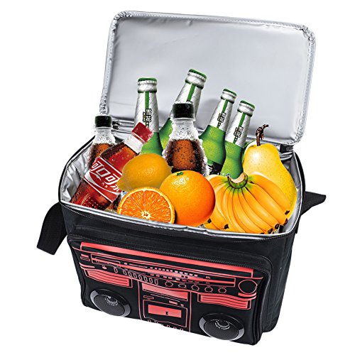 Bluetooth Speaker Cooler Bag,Crazyfire Picnic Cooler Bag with Bluetooth Speaker for Outdoor Traveling