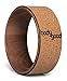 BodyGood Cork Yoga Wheel. Pro Grade, 13-inch Dharma Yoga Prop Supports up to 500 lbs. Improve Back Bends, Deepen Practice or Release Tight Muscles (Cork/Woodgrain)