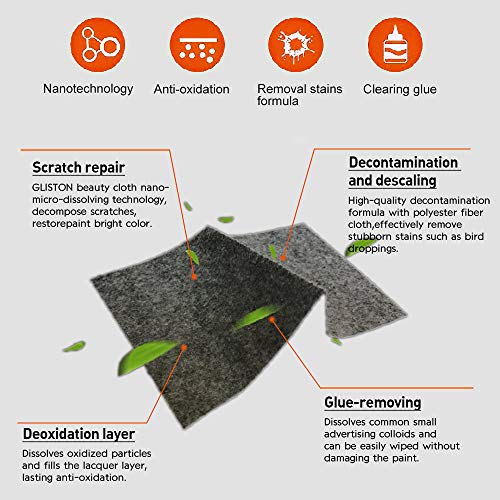 ARISD Car Scratch Remover Cloth - Auto Scratch Repair Kit for Repairing Car Scratches and Light Paint Scratches Remover Scuffs on Surface