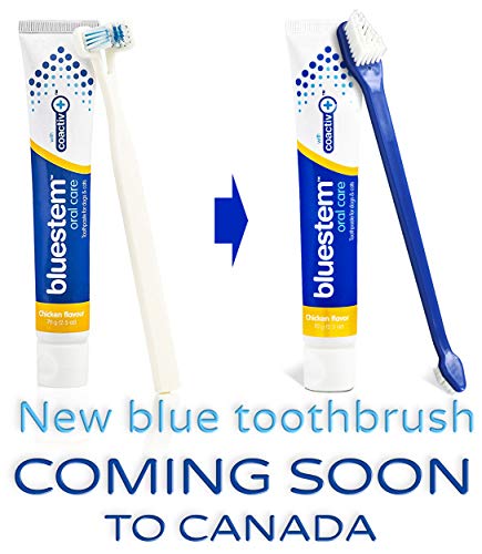 Dog Toothbrush and Toothpaste : Chicken Flavor Tooth Paste with Tooth Brush for Dogs & Cats. Teeth Brushing Cleaner Pet Breath Freshener Oral Care Dental Cleaning Kit. Tartar & Plaque Remover Brushes