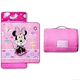 Disney Minnie Mouse Girls Pink Nap Mat with Blanket