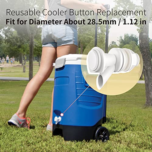 ZAITOE Push Button Spigot Replacement, Compatible with Igloo 2, 3, 5