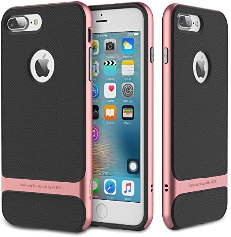 Cover Case For iPhone 7 Case.ROCK [Royce Series]Anti-scratch Drop Protection Ultra Thin Slim Fit Hard PC Bumper + Soft TPU Protective Case for Apple iPhone 7