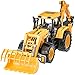 Dragon Too Backhoe Toy Truck Friction Powered Construction Vehicle By (12 Inches)
