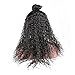 EAYON HAIR Curly 13x4 Lace Front Human Hair Wigs-Glueless 130% Density Brazilian Virgin Remy Wigs with Baby Hair for Women 12 inch Natural Color