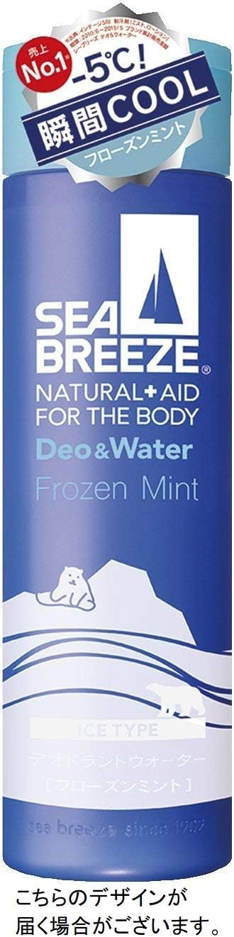 Amazon シーブリーズ デオ ウォーター アイスタイプ フローズンミントの香り 160ml 医薬部外品 Seabreeze シーブリーズ デオドラント 制汗剤 通販