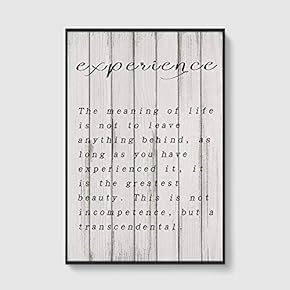 SIGNFORD Framed Canvas Home Artwork Decoration Vintage Wood...