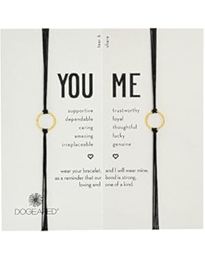 Sparkle Ring On Black Cord with Adjustable Bead Closure Gold Bracelet